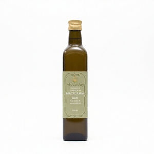 Biologische koudgeperste macadamia-olie — 500 ml